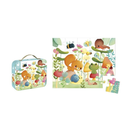 PUZZLE DE LOS COMPAÑEROS DEL JARDIN