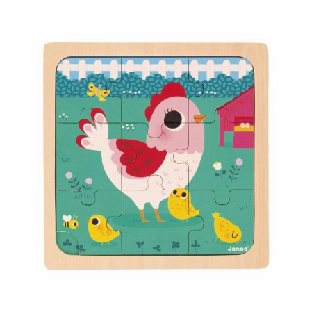 PUZZLE LA GALLINA HENRIETTE