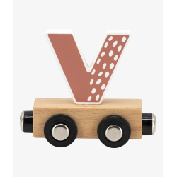 LETRA TREN COLOR "V"
