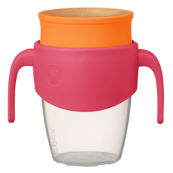 TAZA DE APRENDIZAJE 360 CON CIERRE HERMÉTICO B.BOX STRAWBERRY SHAKE