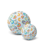 PELOTA DE CAUCHO NATURAL RAINBOW 18cm