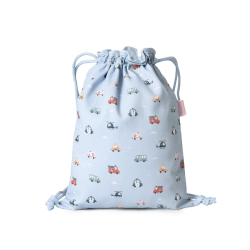 MOCHILA SACO TELA CITY CARS