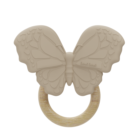 MORDEDOR SILICONA MARIPOSA TURRÓN LABEL LABEL