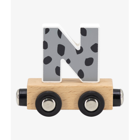 LETRA TREN COLOR "N"