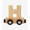 LETRA TREN NATURAL "H"