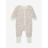 PIJAMA CON CREMALLERA SIN PIES FLORES FIXONI