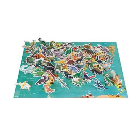 PUZZLE EDUCATIVO LOS DINOSAURIOS