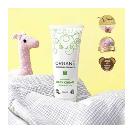 CREMA DE CUERPO PARA BEBES ORGANII 100ML