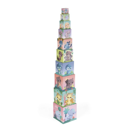 PIRAMIDE CUADRADA DE LOS ANIMALES ADORABLES