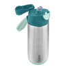 BOTELLA TÉRMICA CON BOQUILLA Y ASA 500ML B.BOX ESMERALD FOREST
