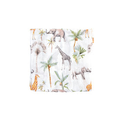 MUSELINA BAMBU AFRICA BLANCO