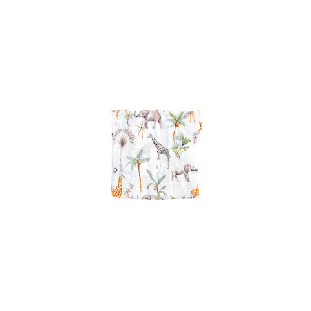 MUSELINA BAMBU AFRICA BLANCO