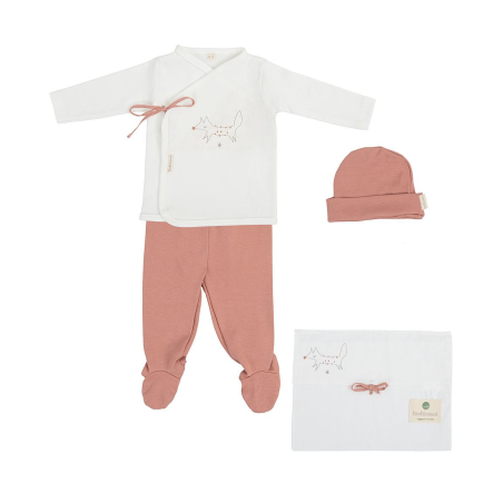 SET 4P(BM+J+P+G) FOX ROSA