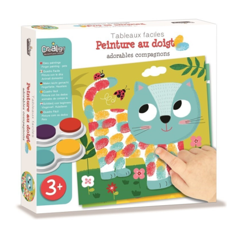 PINTAR CON LOS DEDOS COMPAÑEROS ADORABLES