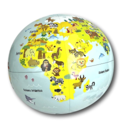 GLOBO TERRÁQUEO BABY ANIMALS 30CM