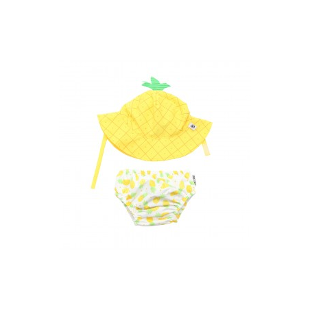 BAÑADOR/PAÑAL+GORRO PIÑA UPF