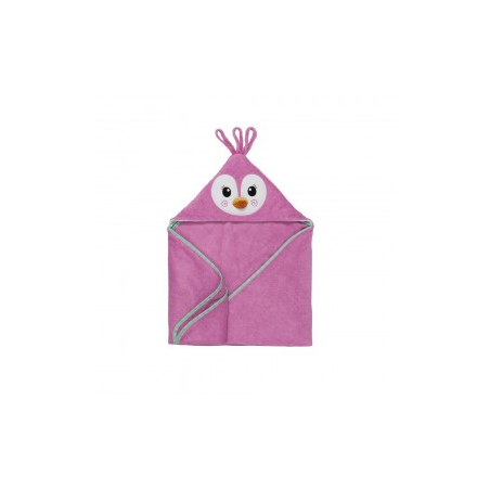 TOALLA BEBE PINGUINO