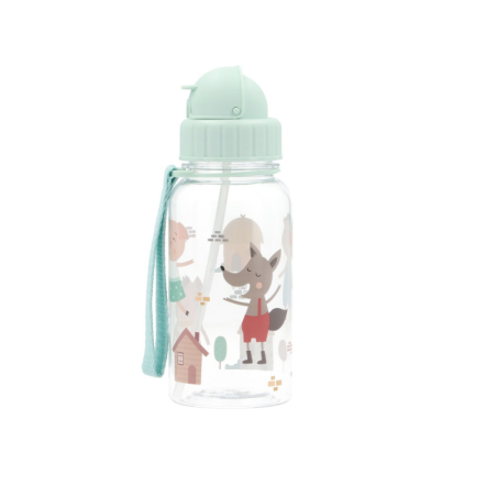 BOTELLA DE PLÁSTICO THE LITTLE THREE PIGS