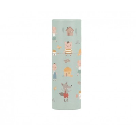 TUBO 12 LÁPICES THE THREE LITTLE PIGS