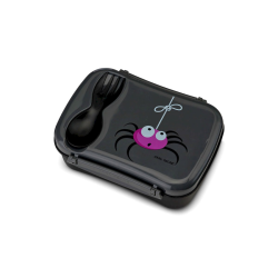 CAJA DE ALMUERZO N´ICE BOX KIDS ARAÑA GREY