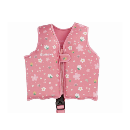CHALECO FLOTADOR APRENDIZAJE FLOWERS 1-3 AÑOS