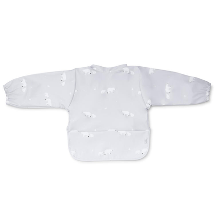 BABERO IMPERMEABLE CON MANGAS POLARIS GRIS