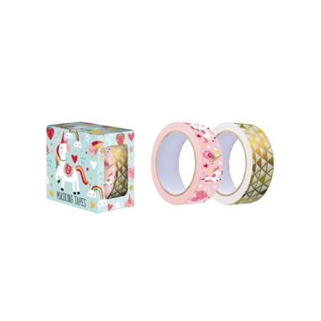 2 ROLLOS DE CINTA ADHESIVA
