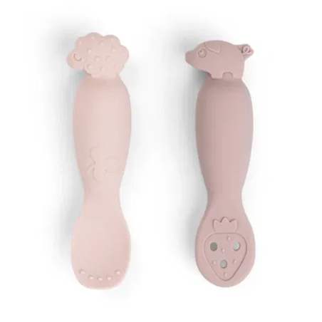 CUCHARAS DE APRENDIZAJE TINY FARM ROSA