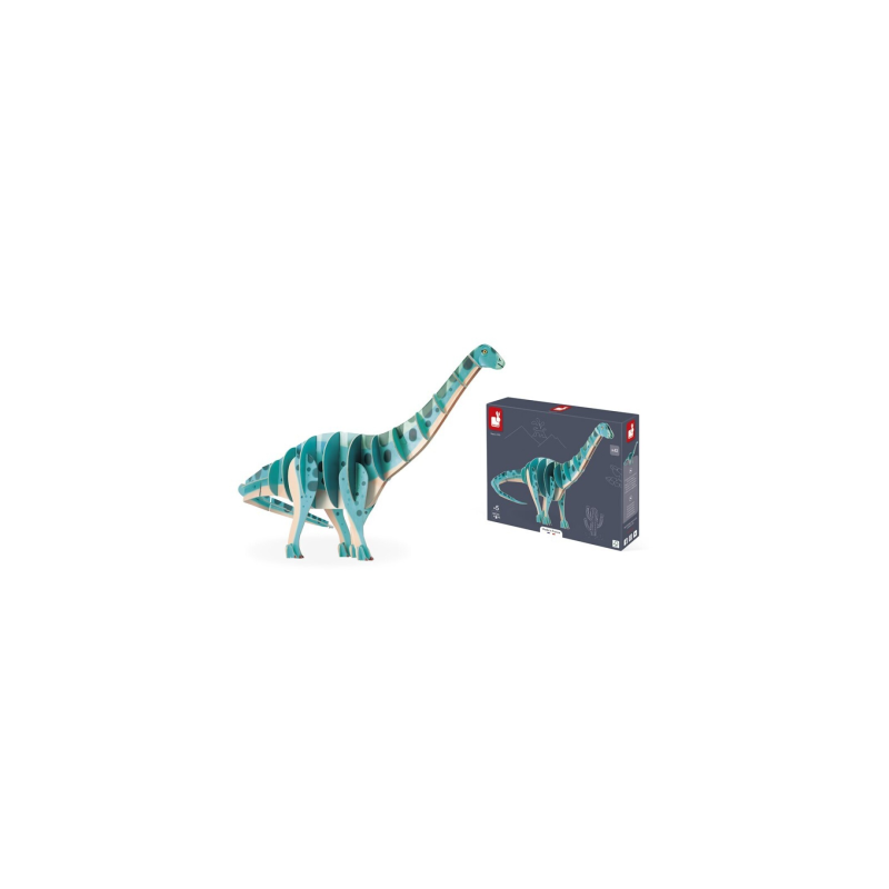 DINO-PUZZLE CON VOLUMEN EL DIPLODOCUS