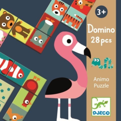 DOMINÓ EDUCATIVO ANIMO-PUZZLE