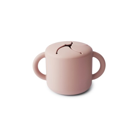 TAZA PARA SNACK SILICONA SOLID BLUSH