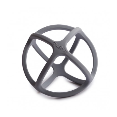 MORDEDOR SILICONA BOLA DOVE GRAY