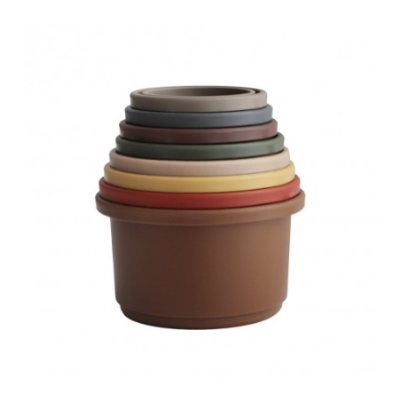 CUBOS APILABLES SOLID RETRO 9X9 CM