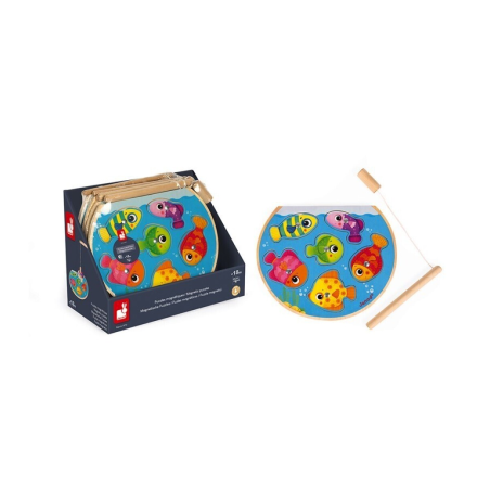 PUZZLE MAGNÉTICO JUEGO DE PESCA SPEEDY FISH
