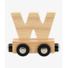 LETRA TREN NATURAL "W"