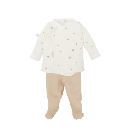 JUBON Y POLAINA OCEAN BEIGE