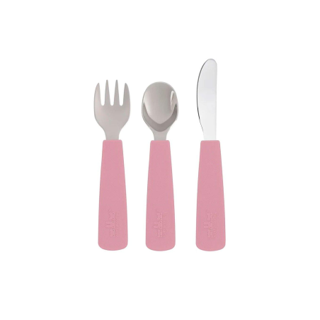 SET TRES CUBIERTOS FEEDIE DUSTY ROSE