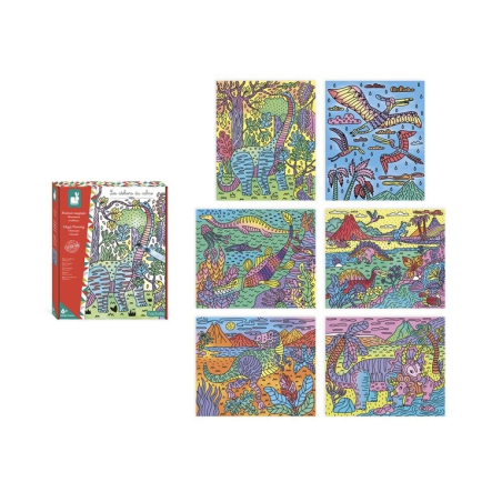 PINTURA MÁGICA DINOSAURIOS