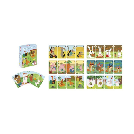 JUEGO DE 7 FAMILIAS “FAMILY FARMA”