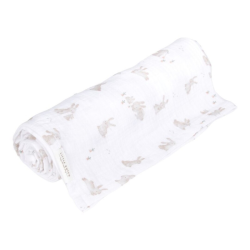 MUSELINA 120X120cm BABY BUNNY