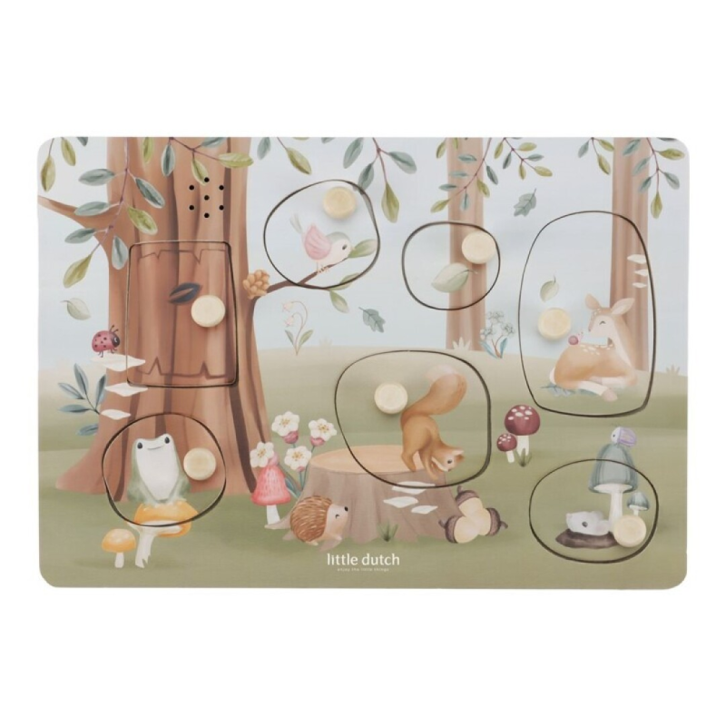 PUZLE CON SONIDO FOREST FRIENDS FSC