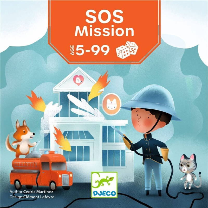 JUEGO DE DADOS PETS RESCUE DJECO