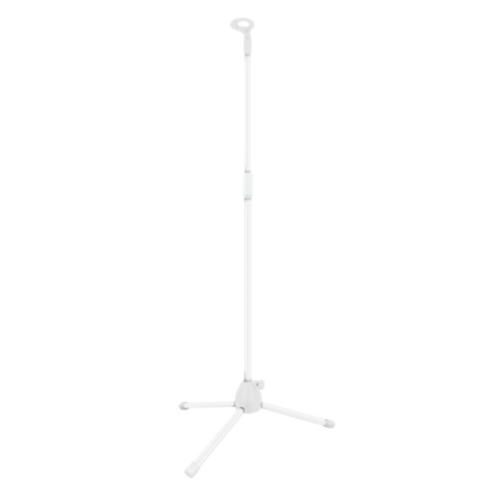 SOPORTE DE MICRÓFONO BLANCO