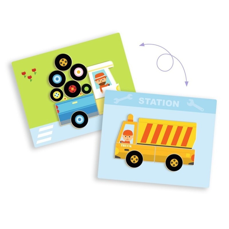 MAGNÉTICOS INZEBOX VEHICLES DJECO