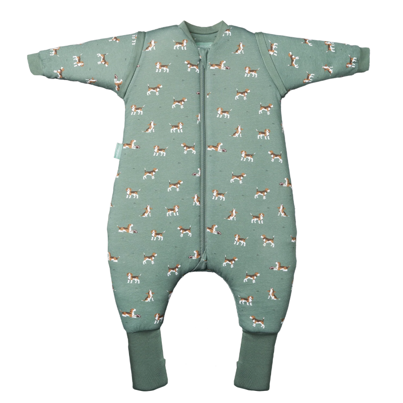 PIJAMA CON MANGAS Y CALCETINES ANTIDESLIZANTES - BEAGLE - TOG 2.5