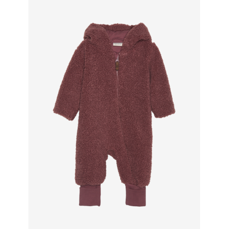 MINYMO TRAJE ENTERO ROJO RUANO (1 mes)